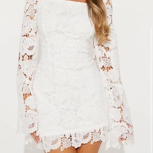 Lace mini dress